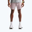 Pánske bežecké šortky Nike Stride Dri-Fit Brief-Lined 7" particle rose