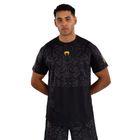 Pánske tričko Venum x Ilia Topuria Unmatched Dry-Tech black/gold