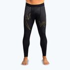 Pánske tréningové legíny Venum Serpenti Spats black/silver/gold