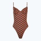 Dámske jednodielne plavky Billabong Cross Step brick