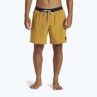 Pánske plavecké šortky Quiksilver Original Straight 17 mustard