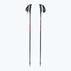 Lyžiarske palice LEKI Hot Shot anodized black/eloxal gray/eloxal red