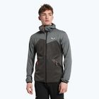 Salewa pánska fleecová mikina Puez Melange PL FZ Hoody šedá 00-0000027386