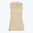 Dámske trekingové tričko Salewa Puez Graphic Dry Tank beige 00-0000027482