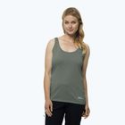 Dámske trekingové tričko Jack Wolfskin Pack & Go Tank green 1807283