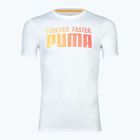 Pánske tričko PUMA Run Favorites Forever Faster TEE puma white