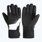 Pánske lyžiarske rukavice ZIENER Gatis Aquashield black/white