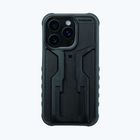 Puzdro na telefón Topeak RideCase iPhone 15 Pro black/gray
