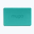 Jógový blok Myga Foam Block turquoise