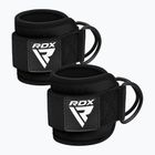Popruhy s háčikom na členok RDX Gym Ankle Pro A4 black WAN-A4B-P