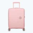 Cestovný kufor American Tourister Soundbox 41 l v pastelovo ružovej farbe