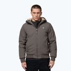 Pánska zimná bunda Pitbull Elkwood 3 Sherpa Hooded honey yellow