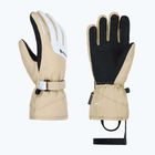 Dámske lyžiarske rukavice Viking Sherpa 2.0 Gore-Tex Ski beige/white