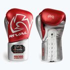 Boxerské rukavice Rival RS100 Professional red/silver