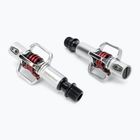 Crankbrothers Eggbeater 1 cyklistické pedále strieborné/červené CR-14792
