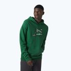 Pánska trekingová mikina Helly Hansen F2F Organic Cotton Hoodie malachite
