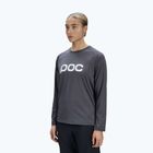 Dámsky cyklistický dres s dlhým rukávom POC Reform Enduro Jersey sylvanite grey