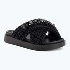 Dámske šľapky INUIKII Woven Stones black