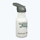 Klean Kanteen Flip Seal Sport Cap Straw 355 ml detská cestovná fľaša dino skate