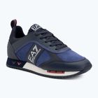Topánky EA7 Emporio Armani Black & White Suede sky captain / deep cobal / mineral