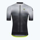 Pánsky cyklistický dres Alé Gradient čiernobiely L22144400