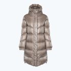 Dámska bunda Woolrich Aliquippa Long Puffer light taupe
