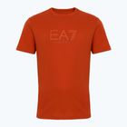 Pánske tričko EA7 Emporio Armani Visibility Cotton Crew rooibos tea