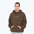 Pánska mikina Kaotiko Washed Vancouver Society brown