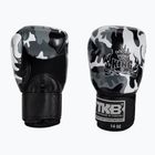 Boxerské rukavice Top King Muay Thai Empower sivé TKBGEM-03A-GY