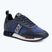 Topánky EA7 Emporio Armani Black & White Suede sky captain / deep cobal / mineral