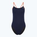 Dámske jednodielne plavky TYR Hexa Cutoutfit navy/orange
