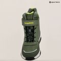 Juniorské snehule KangaROOS K-MJ Edison EV RTX SL olive / limetta dino 10