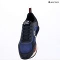 Topánky EA7 Emporio Armani Black & White Suede sky captain / deep cobal / mineral 16