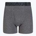 Pánske spodné prádlo Under Armour Perf Cotton 6", 3 ks carbon black/galaxy black 2