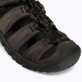 KEEN Targhee III pánske sandále sivé/čierne 7