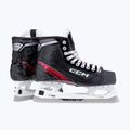 Oánske brankárske hokejové korčule CCM EFlex 6.5 SR REGULAR black