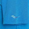 Pánske bežecké tričko Saucony Stopwatch cobalt heather 5