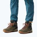 Pánske trekové topánky Columbia Newton Ridge Plus II Suede WP cordovan/spice 8