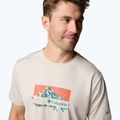 Pánske tričko Columbia Ice Lake II SS Tee dark stone/peak direction 5