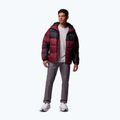 Pánska zateplená bunda Columbia Pike Lake II Hooded rich wine/black 2