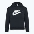 Detská mikina Nike Club Fleece Hoodie black/white 8