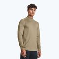 Pánske tričko longsleeve Under Armour Tactical Mock CGI Base federal tan/black