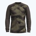 Pánska termoaktívna mikina Smartwool Merino 250 Baselayer Crew Boxed north woods foggy pines 3