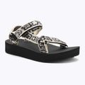 Dámske sandále Teva Midform Universal neon floweral black / white