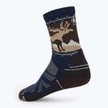 Ponožky Smartwool Hike Light Cushion Mid Crew gaštanové 2