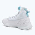 Basketbalová obuv Under Armour CURRY 4 FLOTRO white/stream/metallic silver 3
