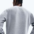 Pánska mikina Nike Sportswear Club Graphic Fleece Crew dark grey heather/white 5