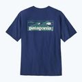 Pánske  tričko Patagonia Boardshort Logo Pocket Responsibili clement blue 3