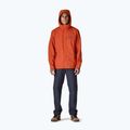Pánska nepremokavá bunda Patagonia Outdoor Everyday Rain coal orange 5