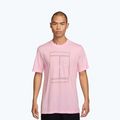 Pánske tričko Nike Court Heritage pink foam